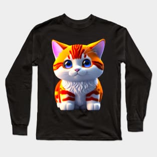 Adorable, Cool, Cute Cats and Kittens 9 Long Sleeve T-Shirt